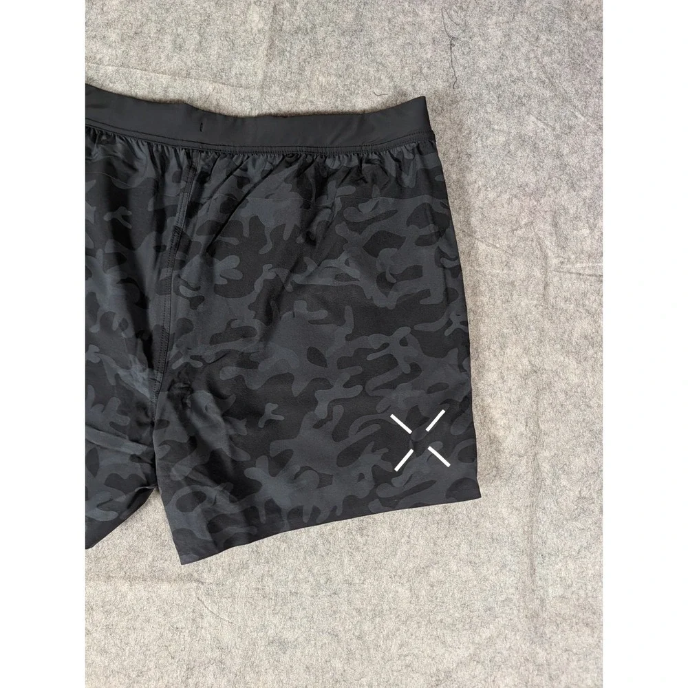 Ten Thousand Interval Shorts Black Camo Mens Athletic Training TTSH002V3 XXL